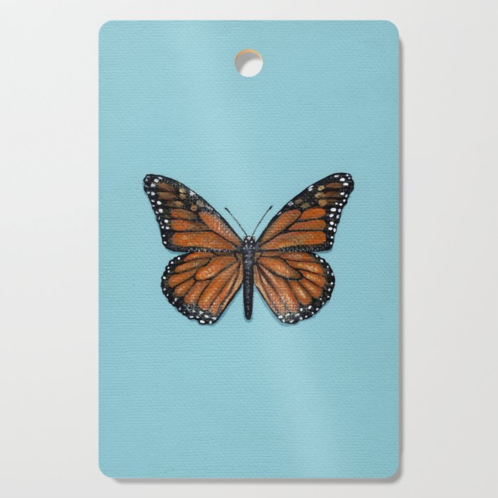 Monarch Butterfly Painting Cutting Board