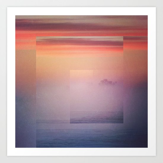 Fractions A88 Art Print
