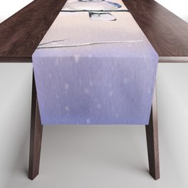 Just The Two Of Us - Blue Jay  Table Runner