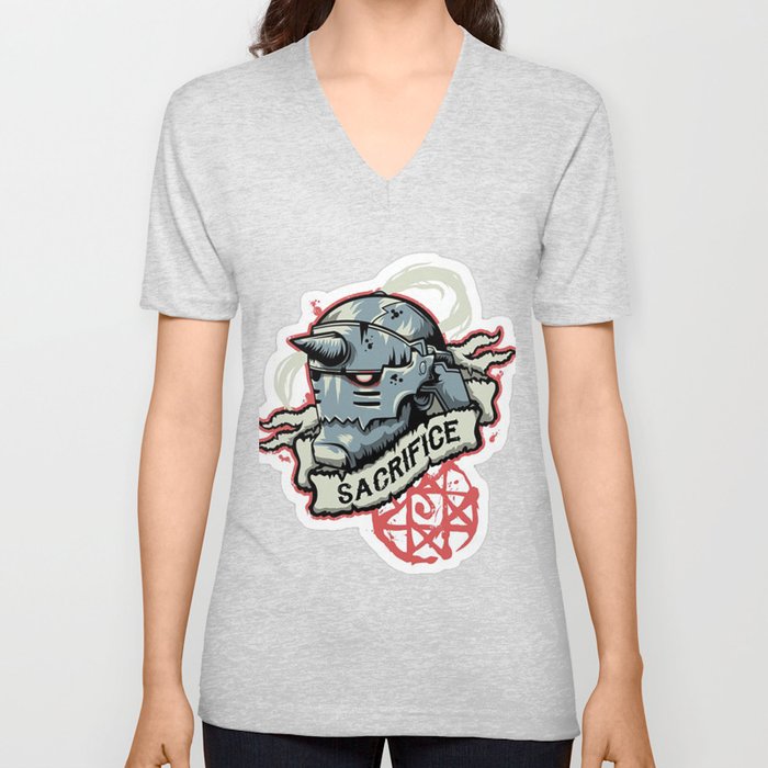 Fullmetal Alchemist 08 V Neck T Shirt
