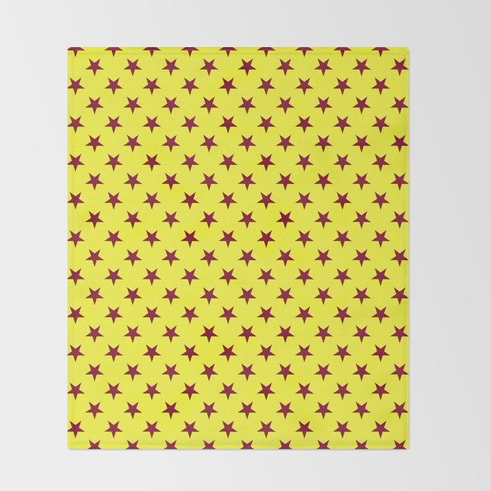 red and yellow blanket