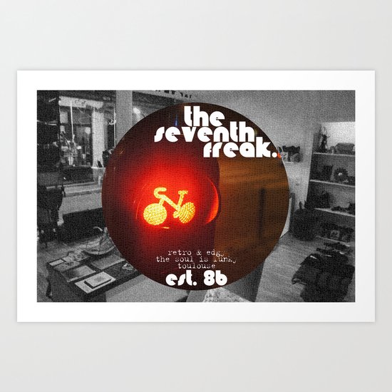 Retro - Est. '86 Art Print