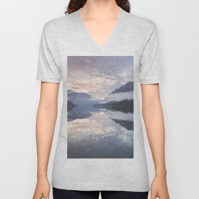 Mornings like this - Landscape and Nature Photography V Neck T Shirt