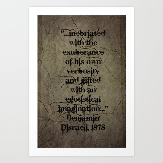 The Politician Art Print