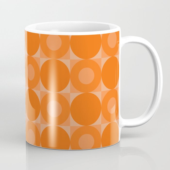 mid century modern geometric design Coffee Mug