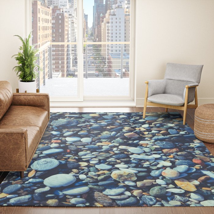 Wet Pebble Rug by Textures