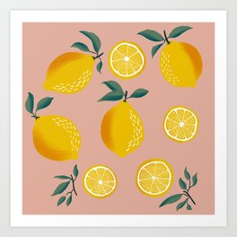 Lemon Tree Art Prints For Any Decor Style Society6