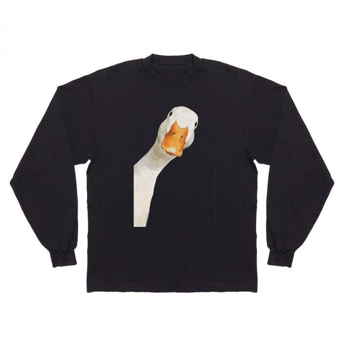 Sneaky White Duck Long Sleeve T Shirt
