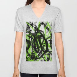 Abstract Painting 110. Contemporary Art.  V Neck T Shirt