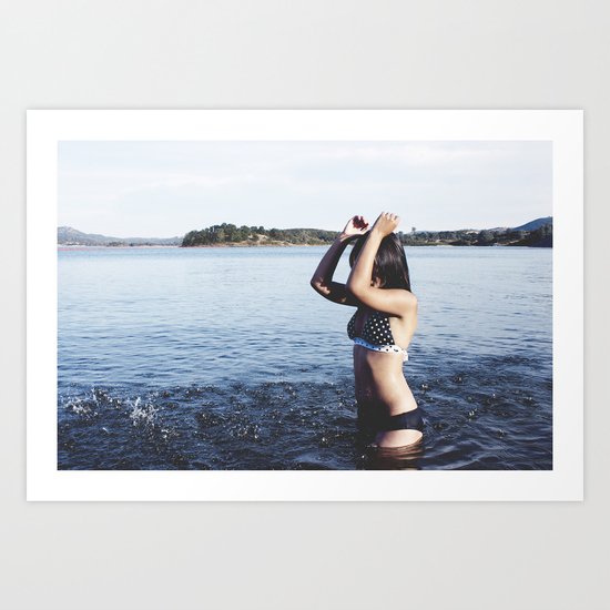 Lake Art Print