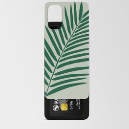 Palm Leaf Sage And Olive Green Android Card Case