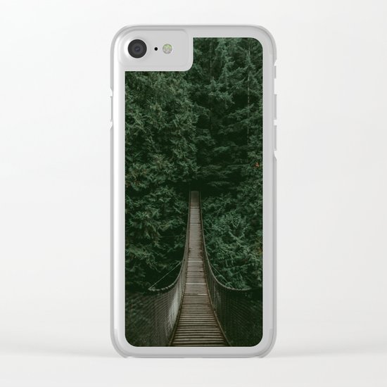 Into the Wilderness Clear iPhone Case