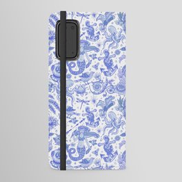 Blue Tattoo Android Wallet Case