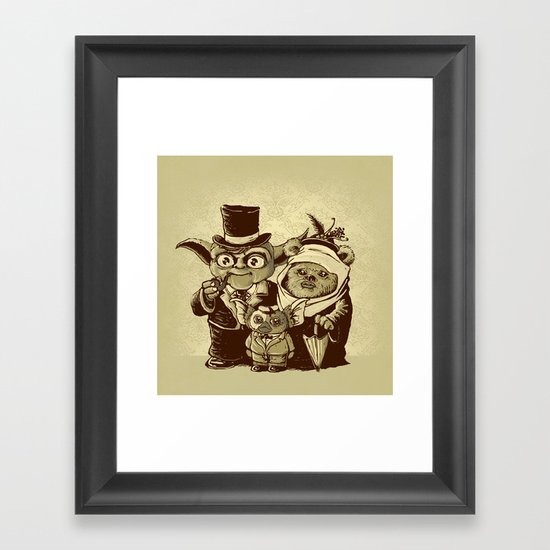 a (very) long time ago Framed Art Print
