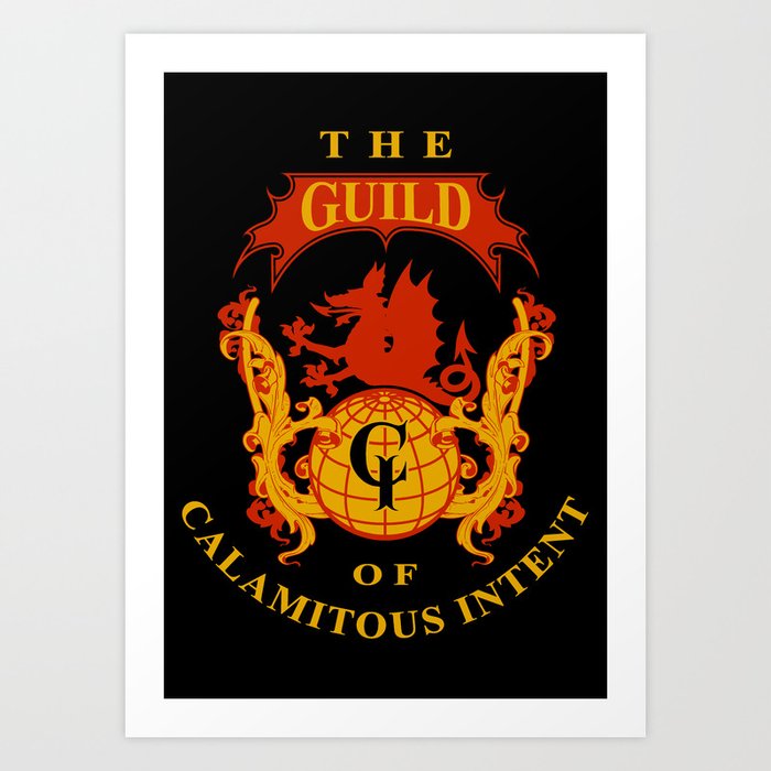 The Guild of Calamitous Intent - Venture Brothers Art Print