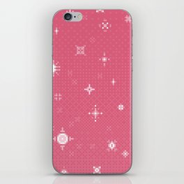 Pretty Pink Starlight (8bit) iPhone Skin