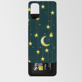 Crescent moon. Arabic geometry Android Card Case