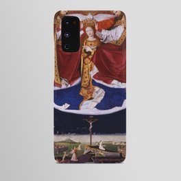 Coronation of the Virgin - Enguerrand Quarton (1454) Android Case