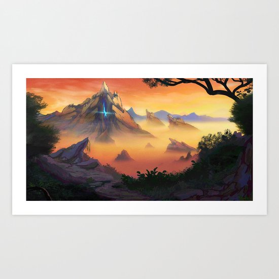 Mountain Spirit Art Print