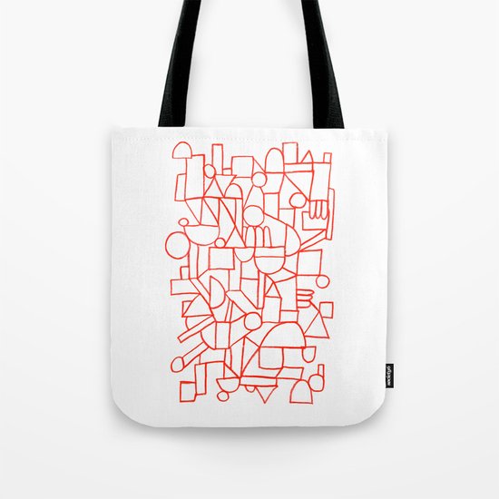 Rad lines Tote Bag