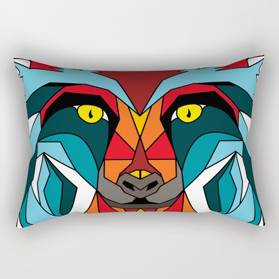 Wolf Rectangular Pillow