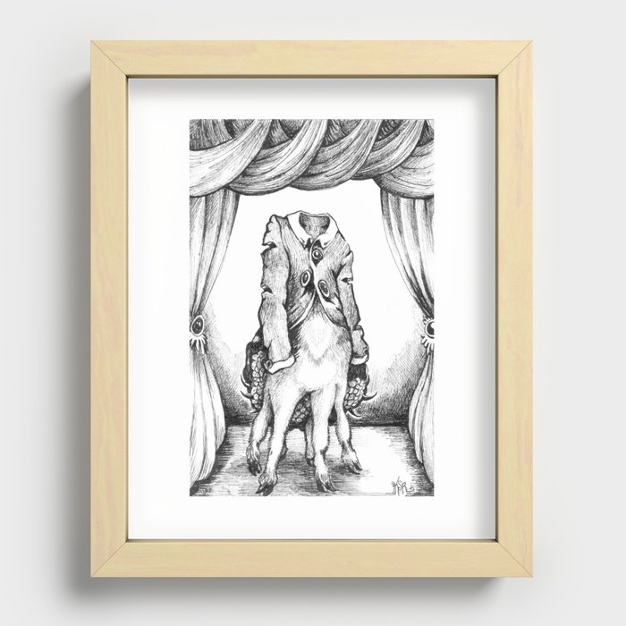 Haunted Clothing- The Coat of a Thousand Young Recessed Framed Print