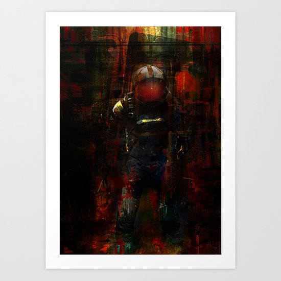 The last Metro Art Print
