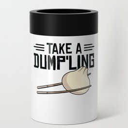 Dumpling Asian Food Chinese Food Fan Can Cooler