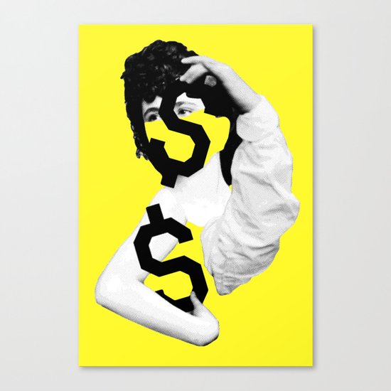 Madame Money Canvas Print