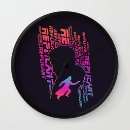 Blade Runner Replicants Wall Clock