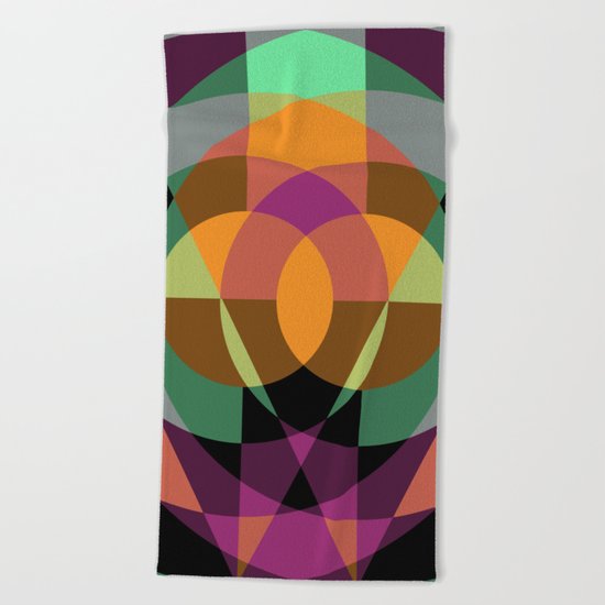 Composition II/III Beach Towel