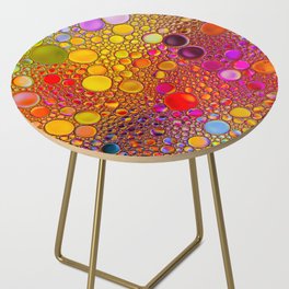Colorful Bubbles Side Table