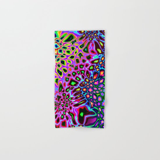 Spectrum of Abstract Shapes Hand & Bath Towel