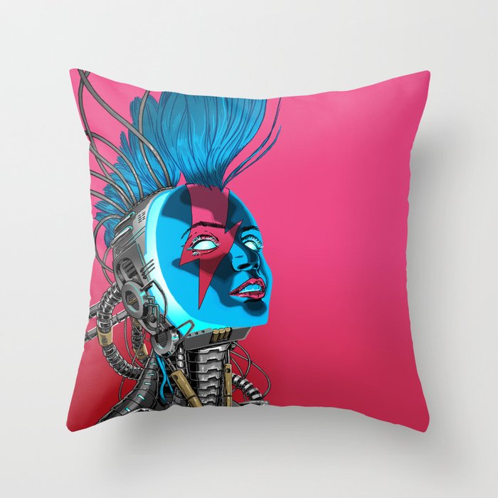 Rockstar Ending Throw Pillow