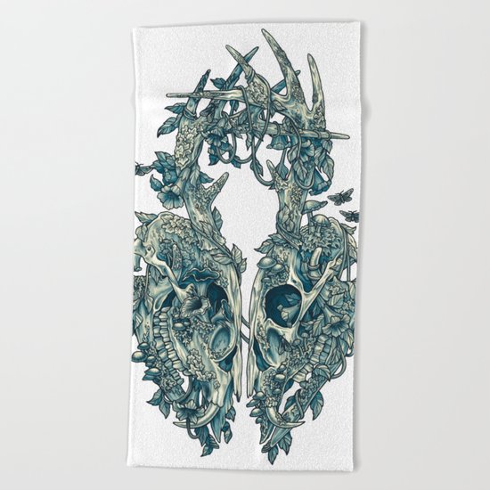 Lichen Beach Towel