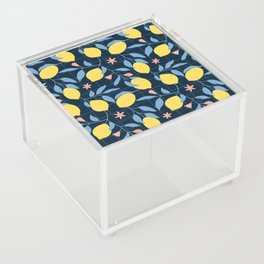 Grid Lemon Tree Acrylic Box