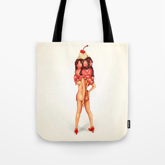 Ice Cream Girl 3 Tote Bag