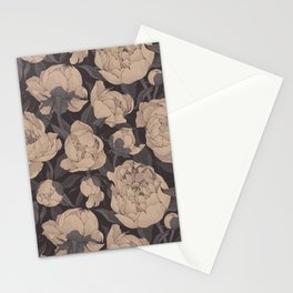 Blooming peonies 2 Stationery Cards