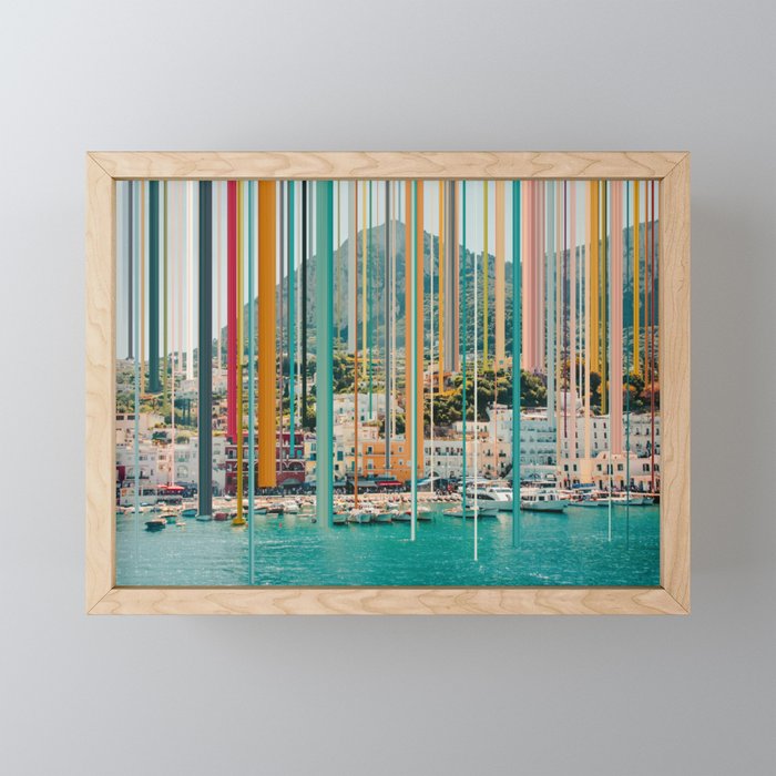 Capri  Framed Mini Art Print