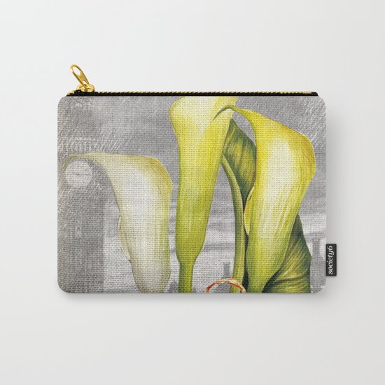 Macro Flower #8 Carry-All Pouch