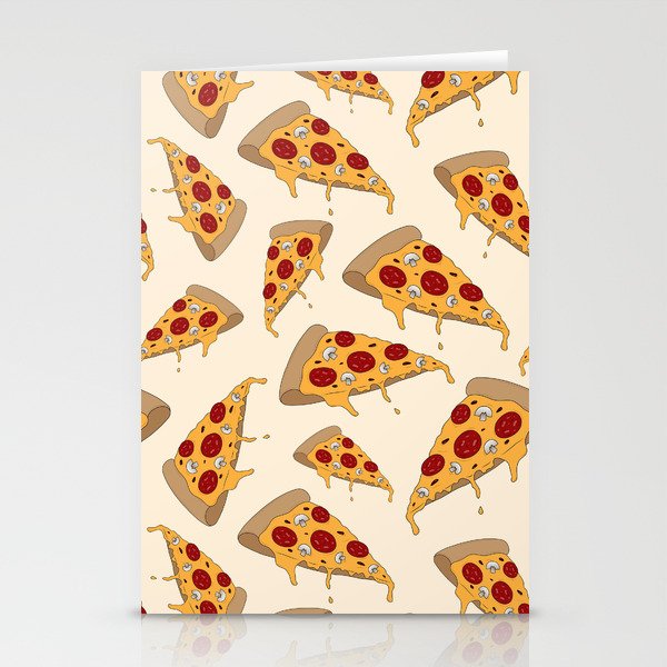 Pizza slice Stationery Cards