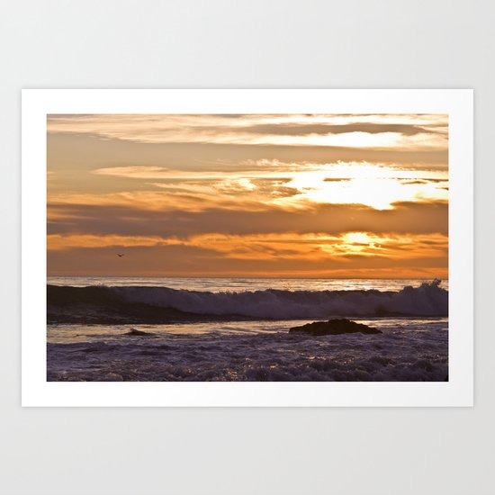 El Matador Sunset, 2011 Art Print