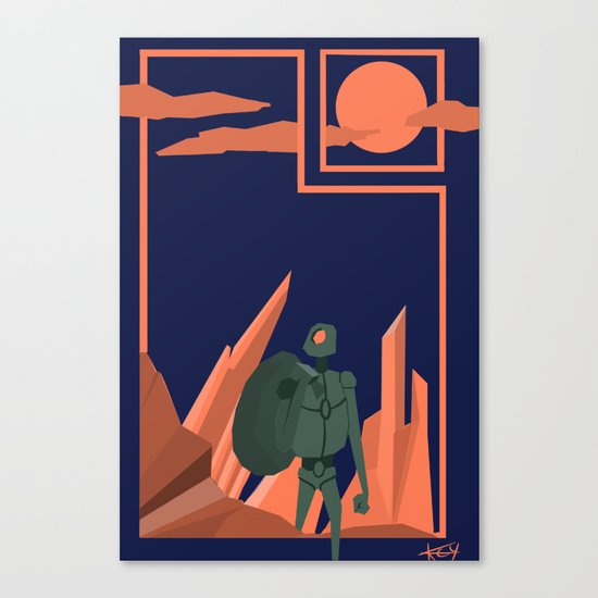 Departure Canvas Print