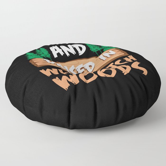 Wishabitch Woods Floor Pillow