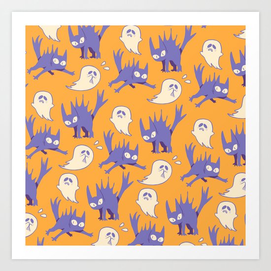 SPOOKY Art Print