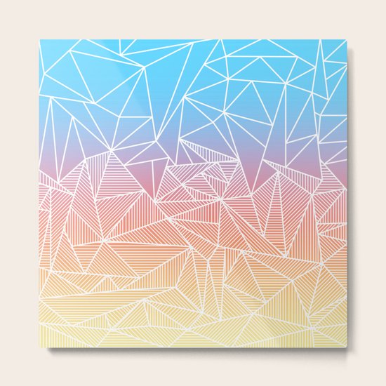 Bakana Rays Metal Print