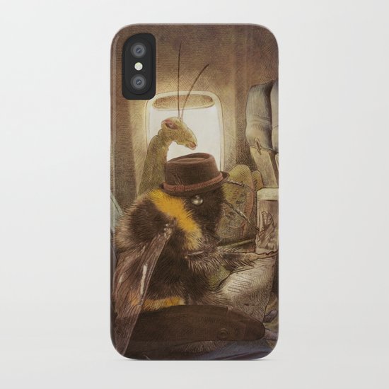 Flight of the Bumblebee iPhone Case