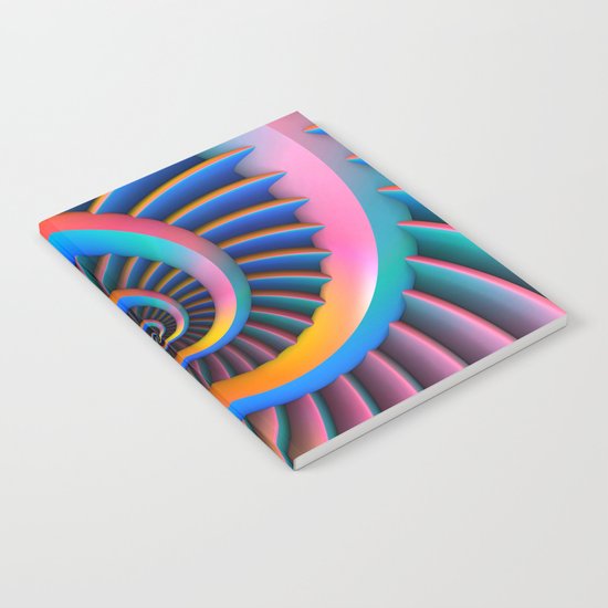 Opposing Spirals Notebook