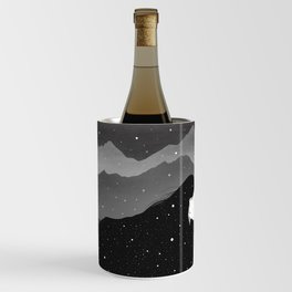 Mountain’s Lullaby - Black & White Wine Chiller