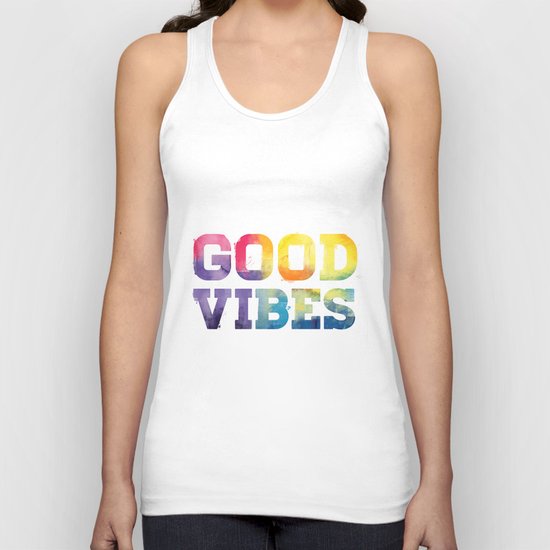 Good Vibes Unisex Tank Top